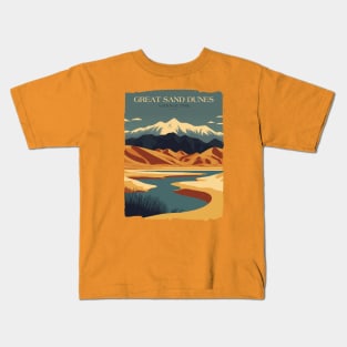 Great Sand Dunes National Park Kids T-Shirt